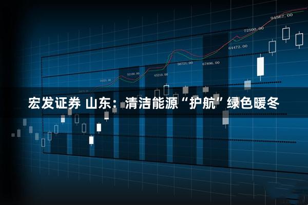 宏发证券 山东：清洁能源“护航”绿色暖冬